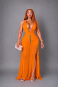 Robe d'Esmeralda - Orange