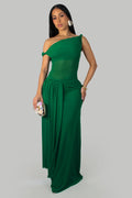 Robe verte en très bon état