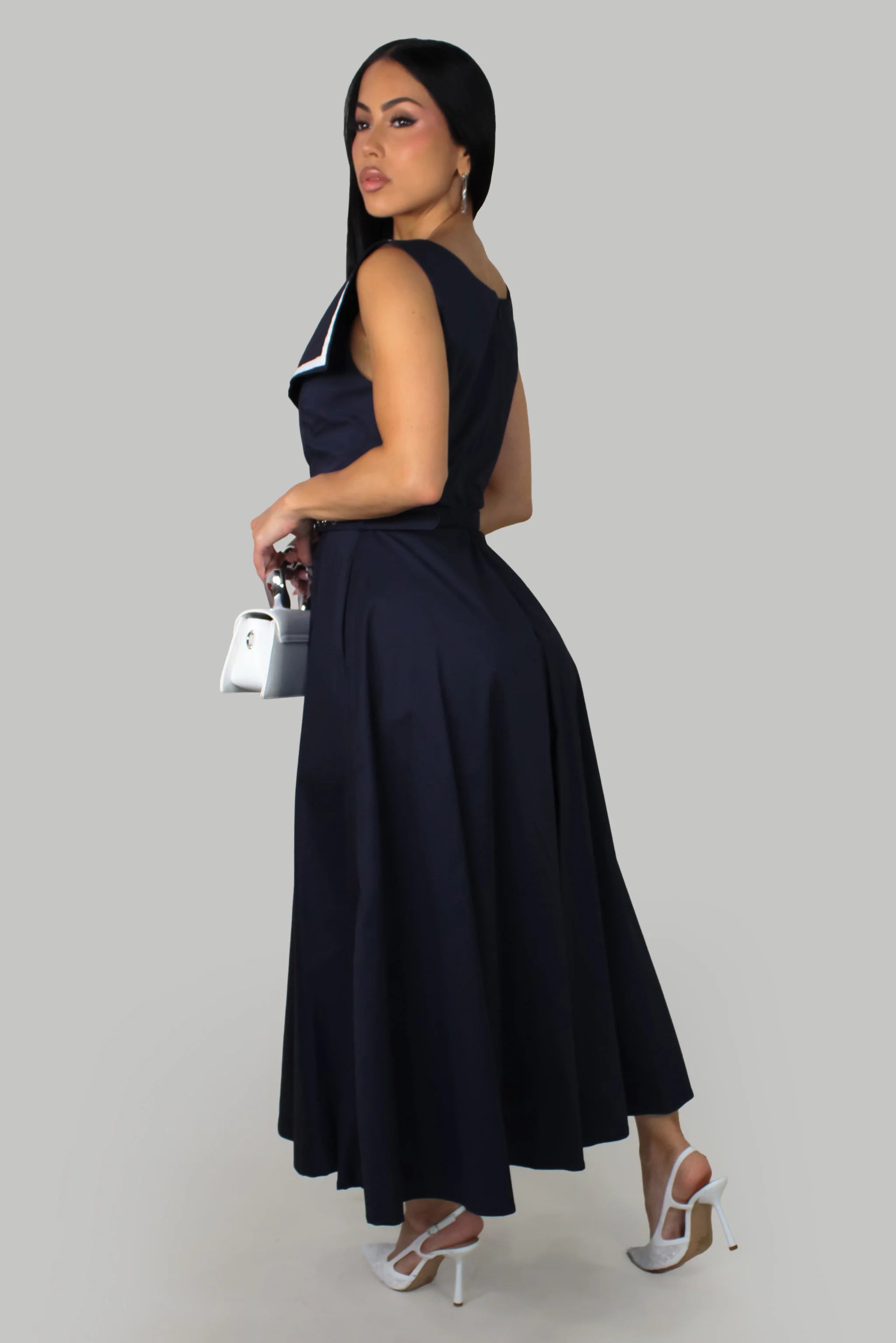 Robe midi Classic Voyage - NOIR