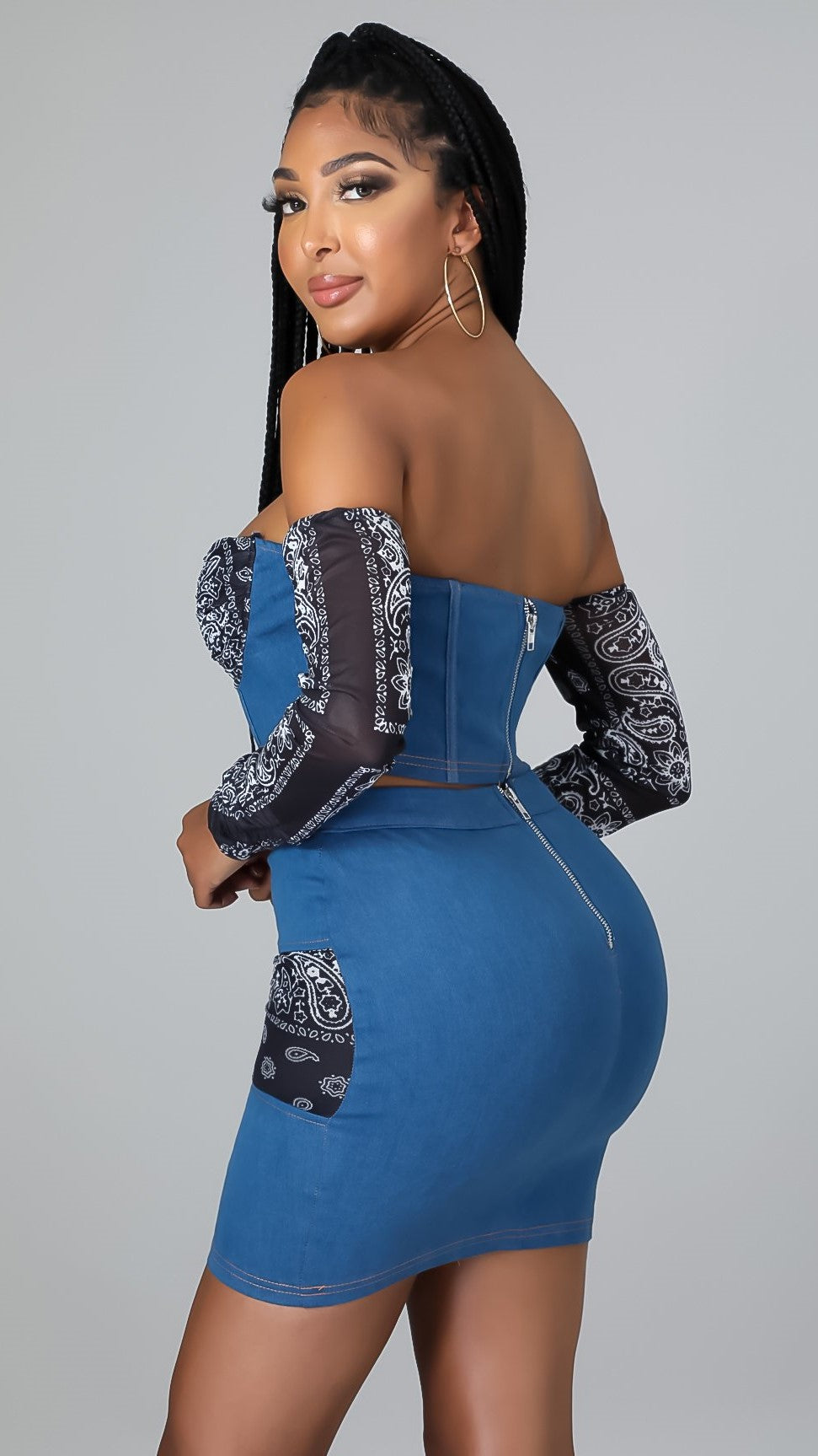 Ensemblee deux pièces tendance style et élégance