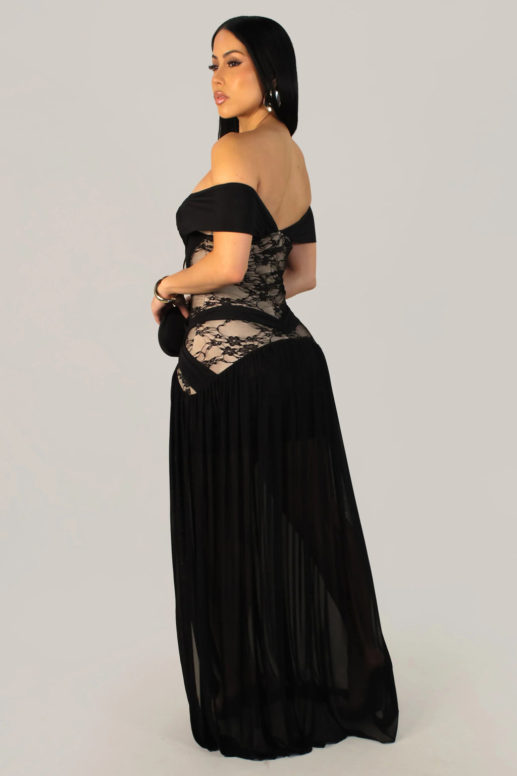 Robe de danse charmante - Noire  conçue pour le confort et la flexibilité