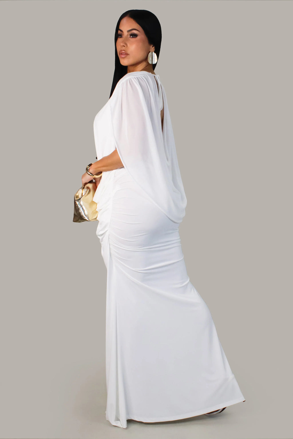 Robe Luxe Silhouette - Ivoire