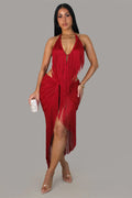Robe coquine pour fille - Rouge