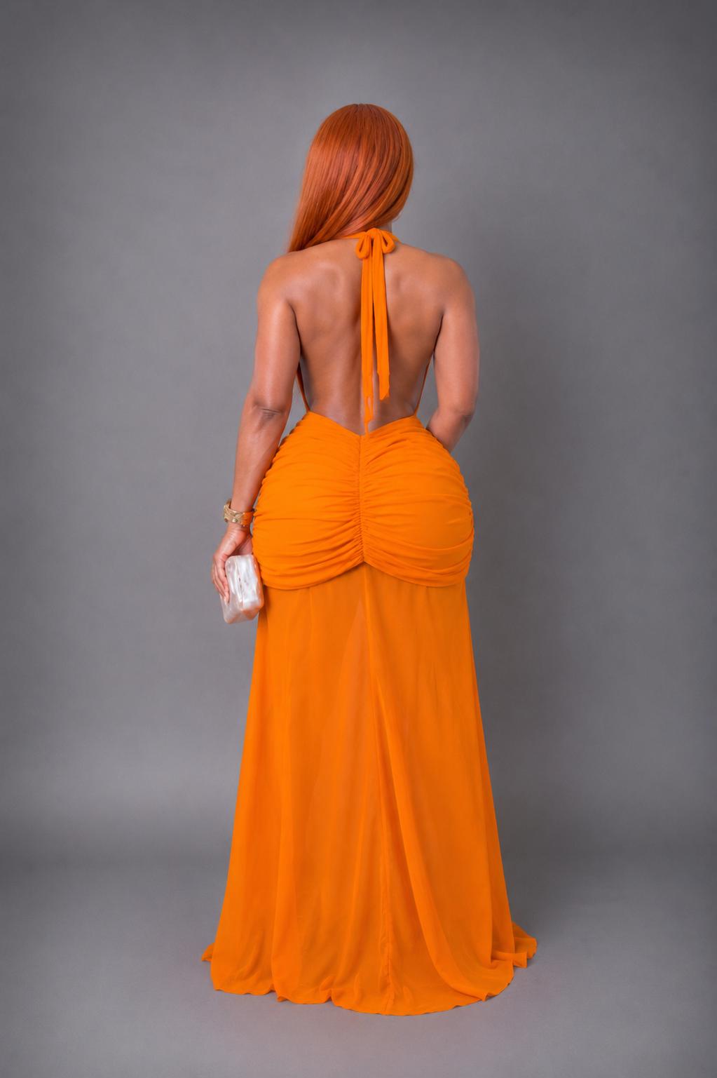 Robe d'Esmeralda - Orange