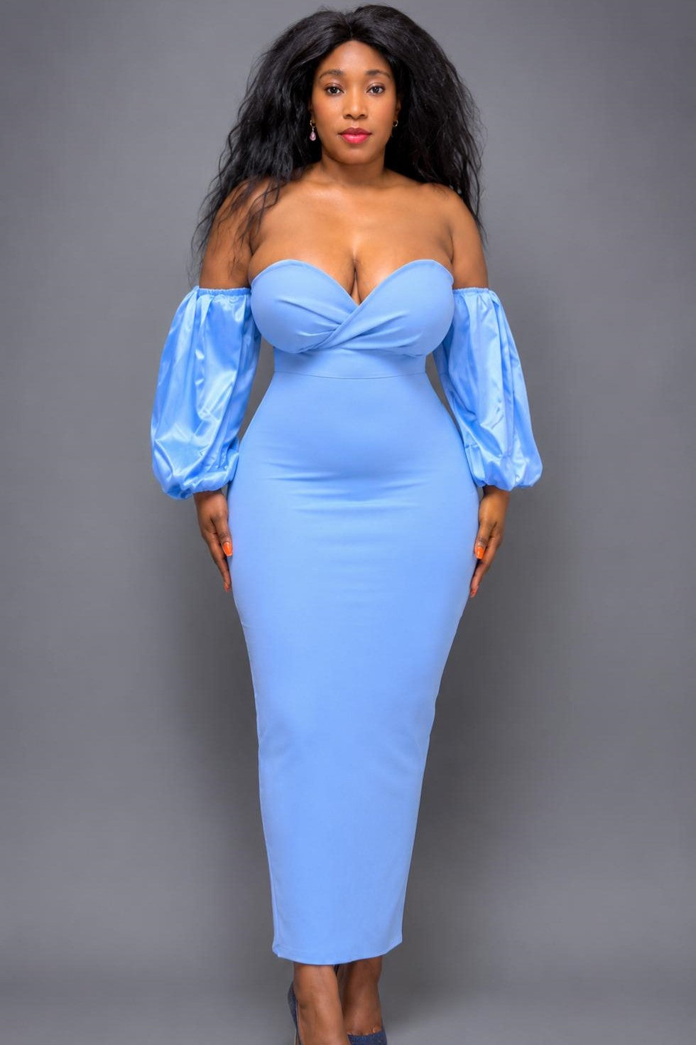 Robe midi personnalisée pour femme, conçue pour sublimer votre silhouette