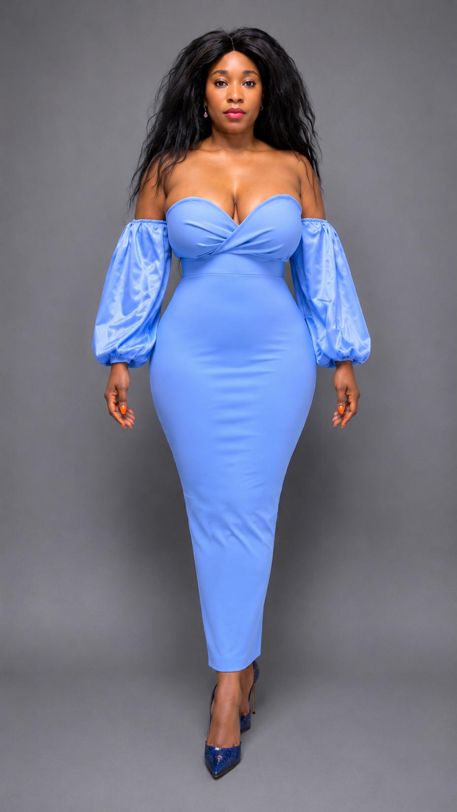 Robe midi personnalisée pour femme, conçue pour sublimer votre silhouette
