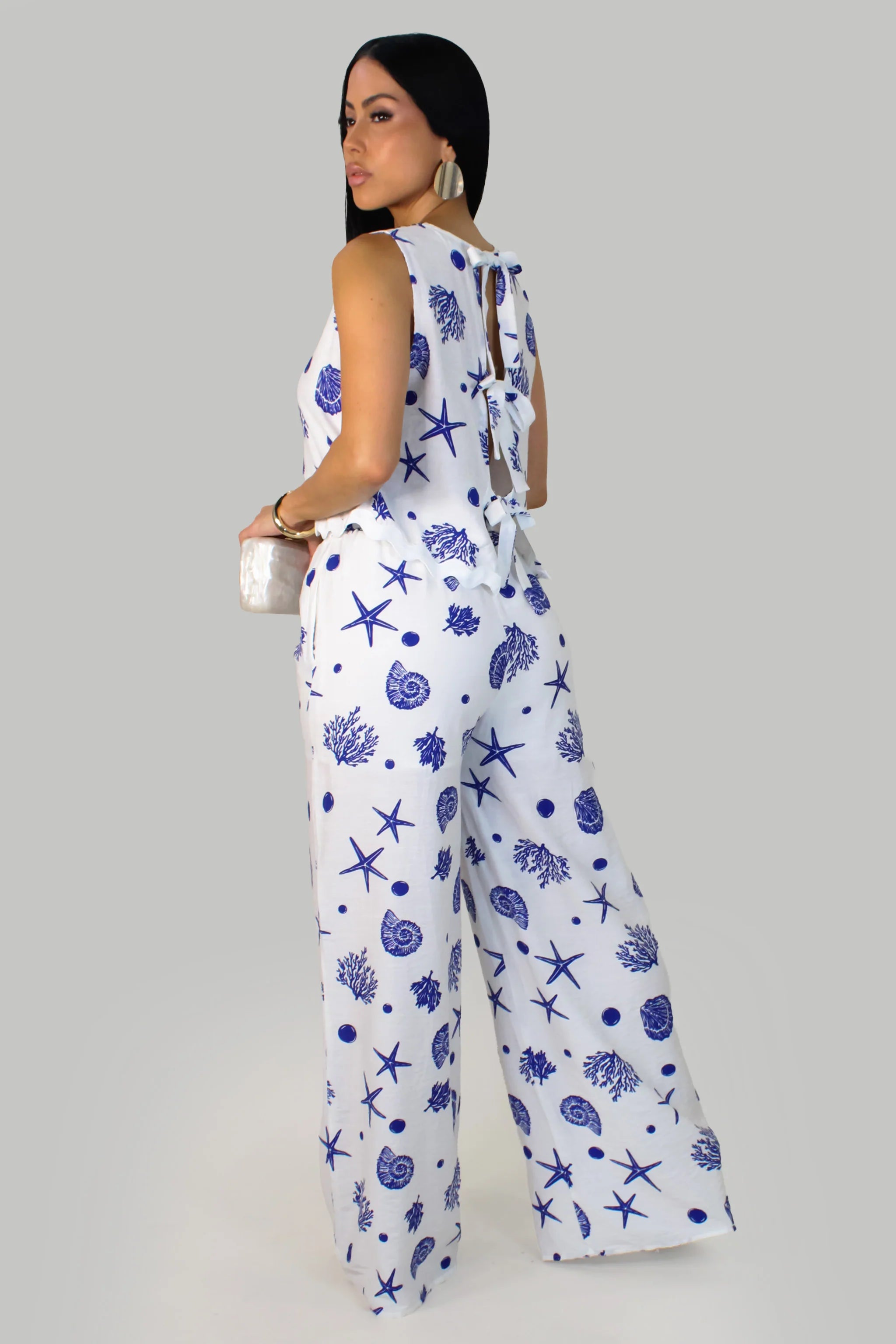 Ensemble pantalon Iconic Star - Bleu