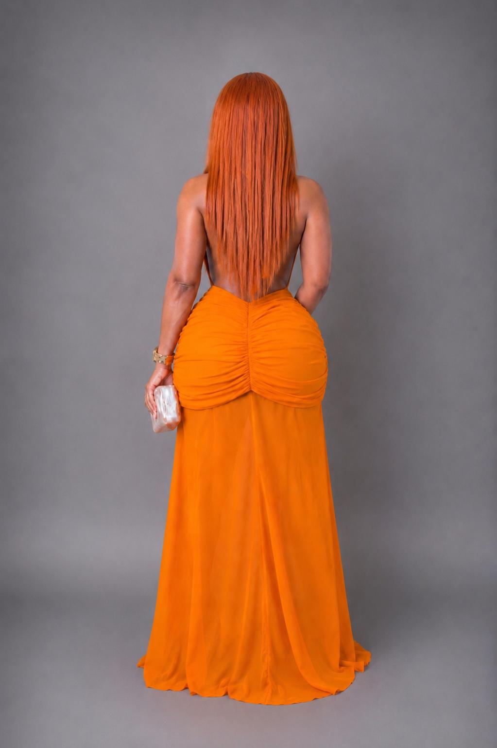 Robe d'Esmeralda - Orange