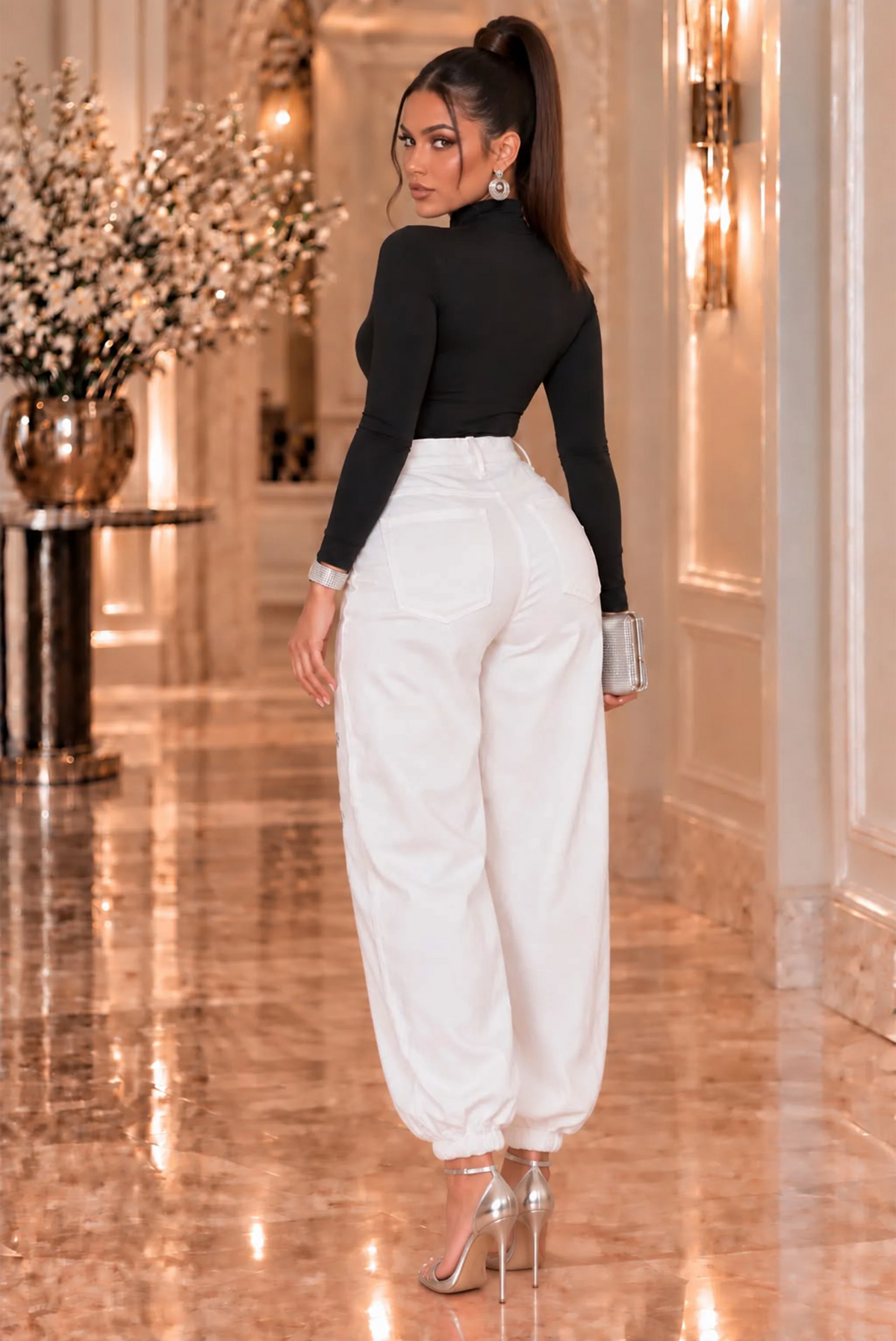 Pantalon Attraction - Blanc