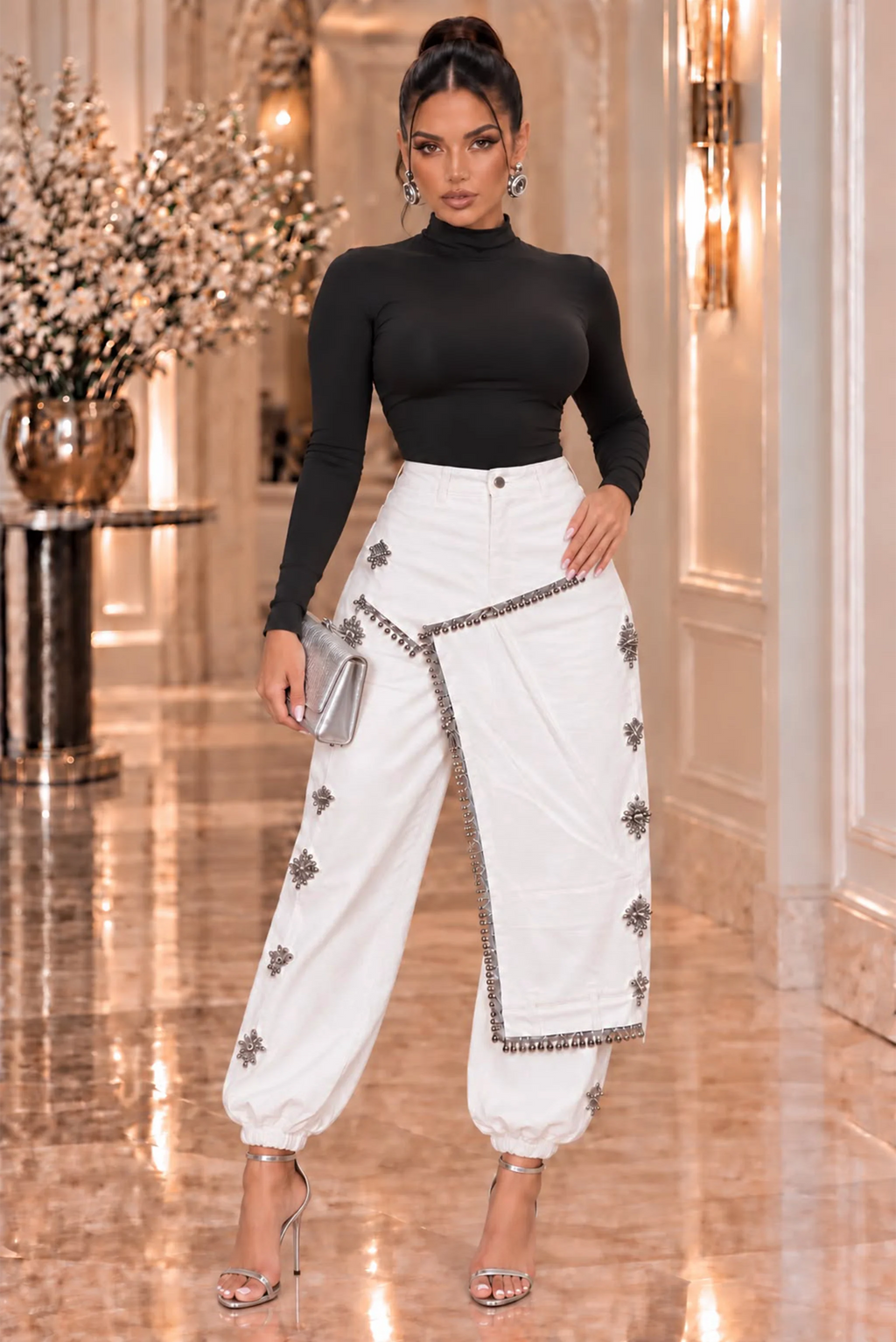 Pantalon Attraction - Blanc