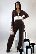 Ensemble pantalon « Dîner à Rome » -