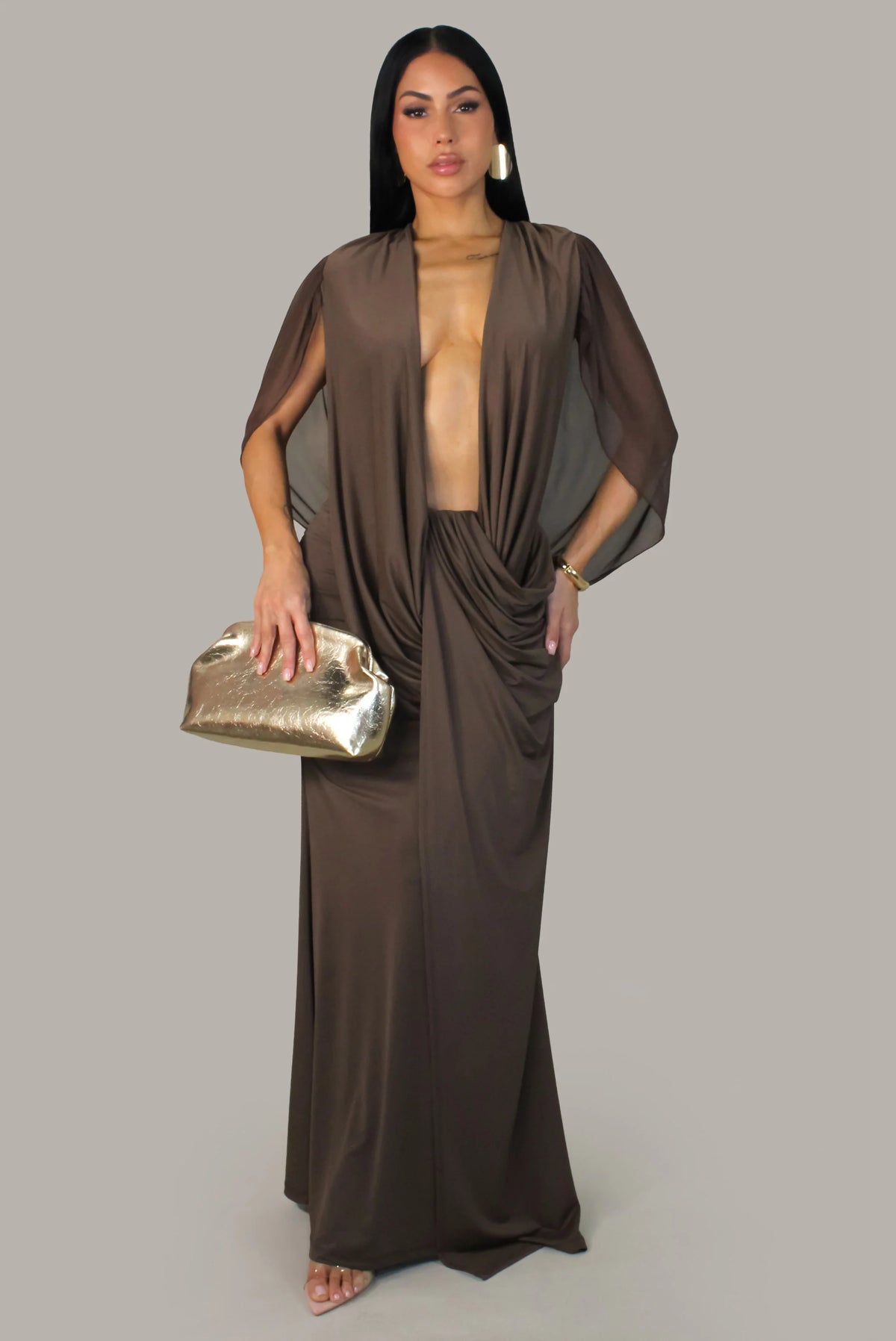 Robe Luxe Silhouette - Ivoire
