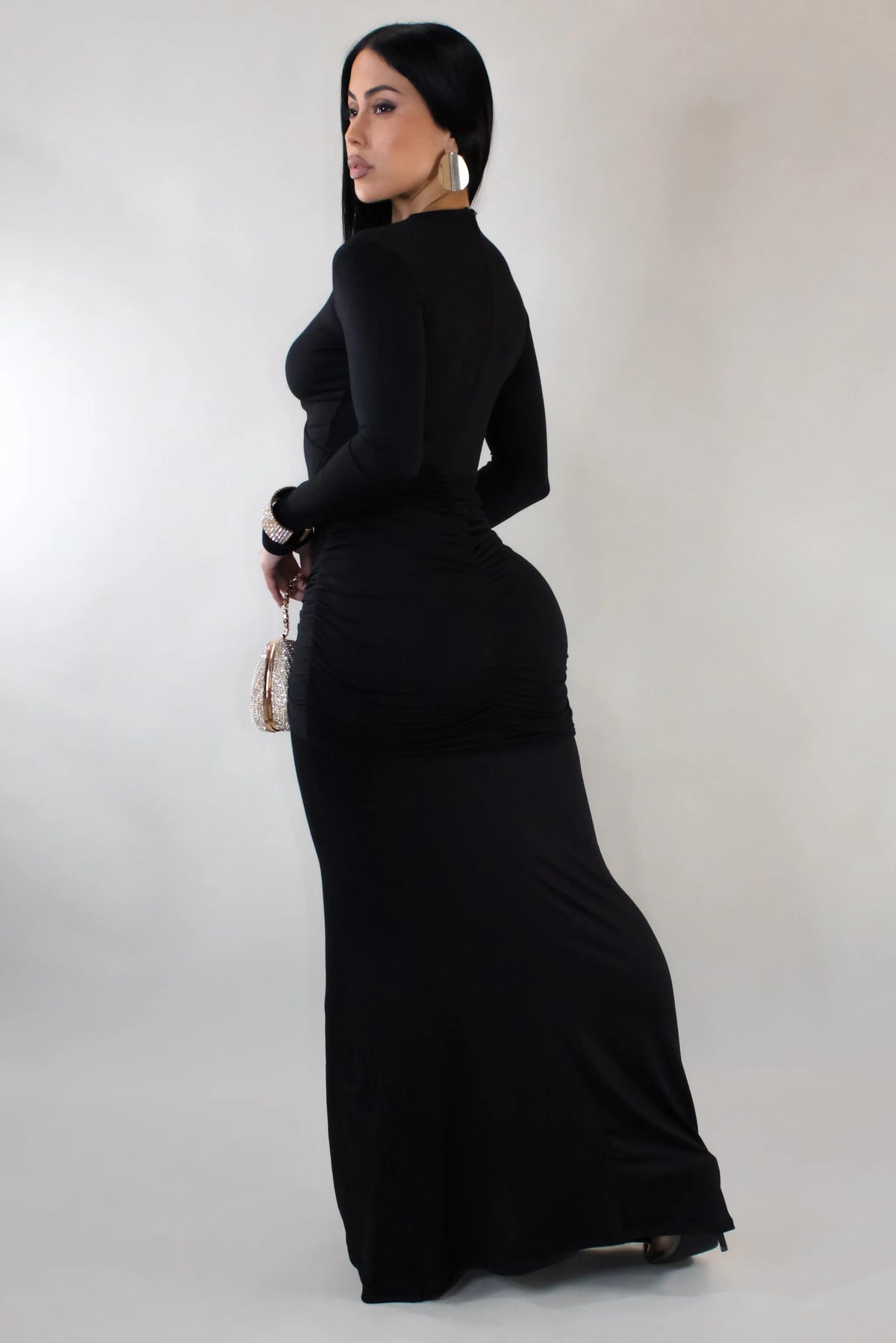 Robe maxi noire « Since You've Been Like This »