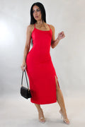 Robe midi rouge Sight Unseen