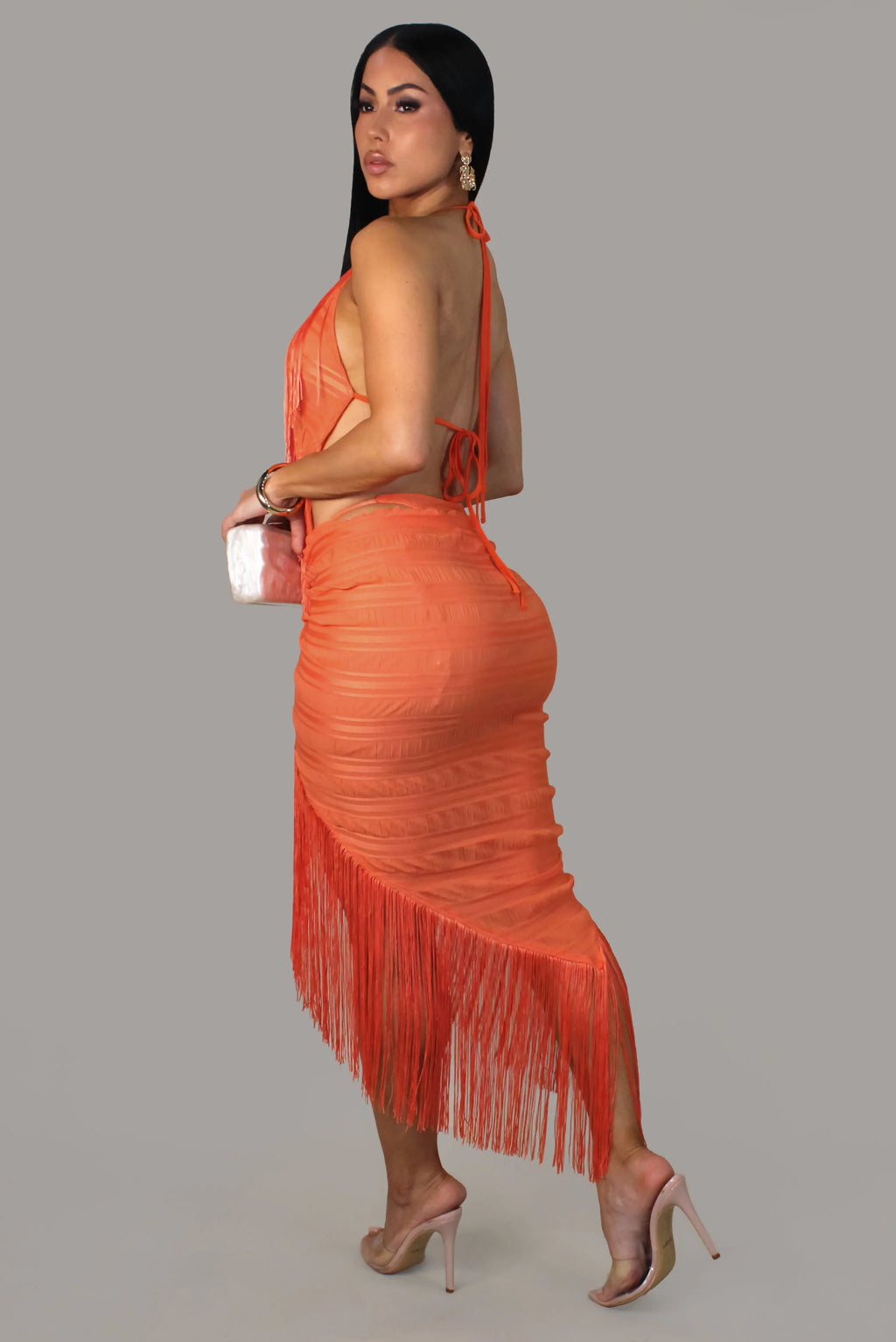 Robe coquine pour fille - Rouge