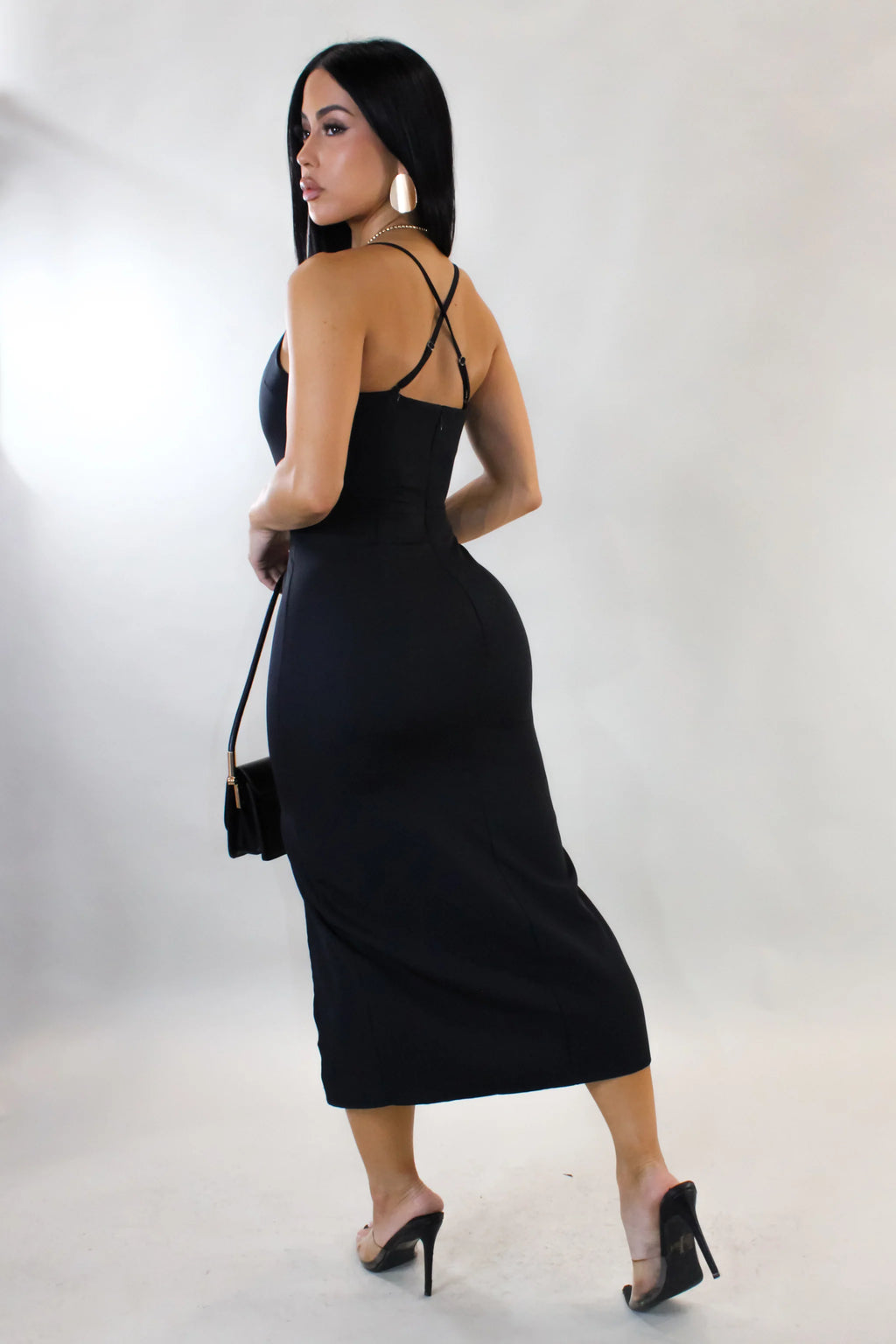 Robe midi rouge Sight Unseen