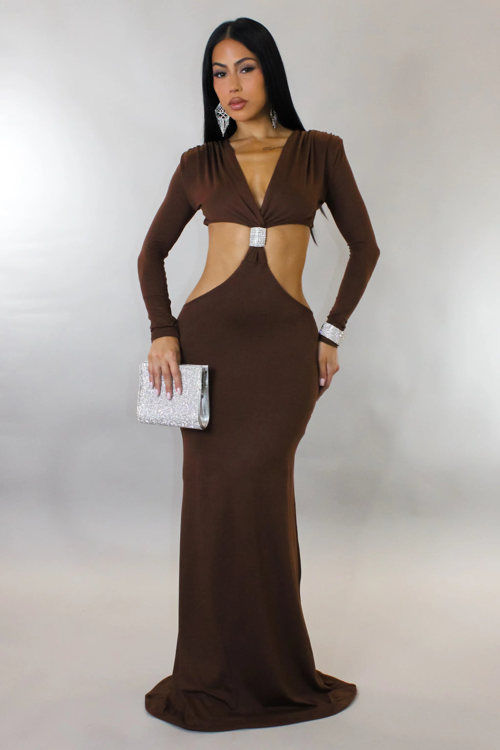 Robe longue Think About Me - Noire
