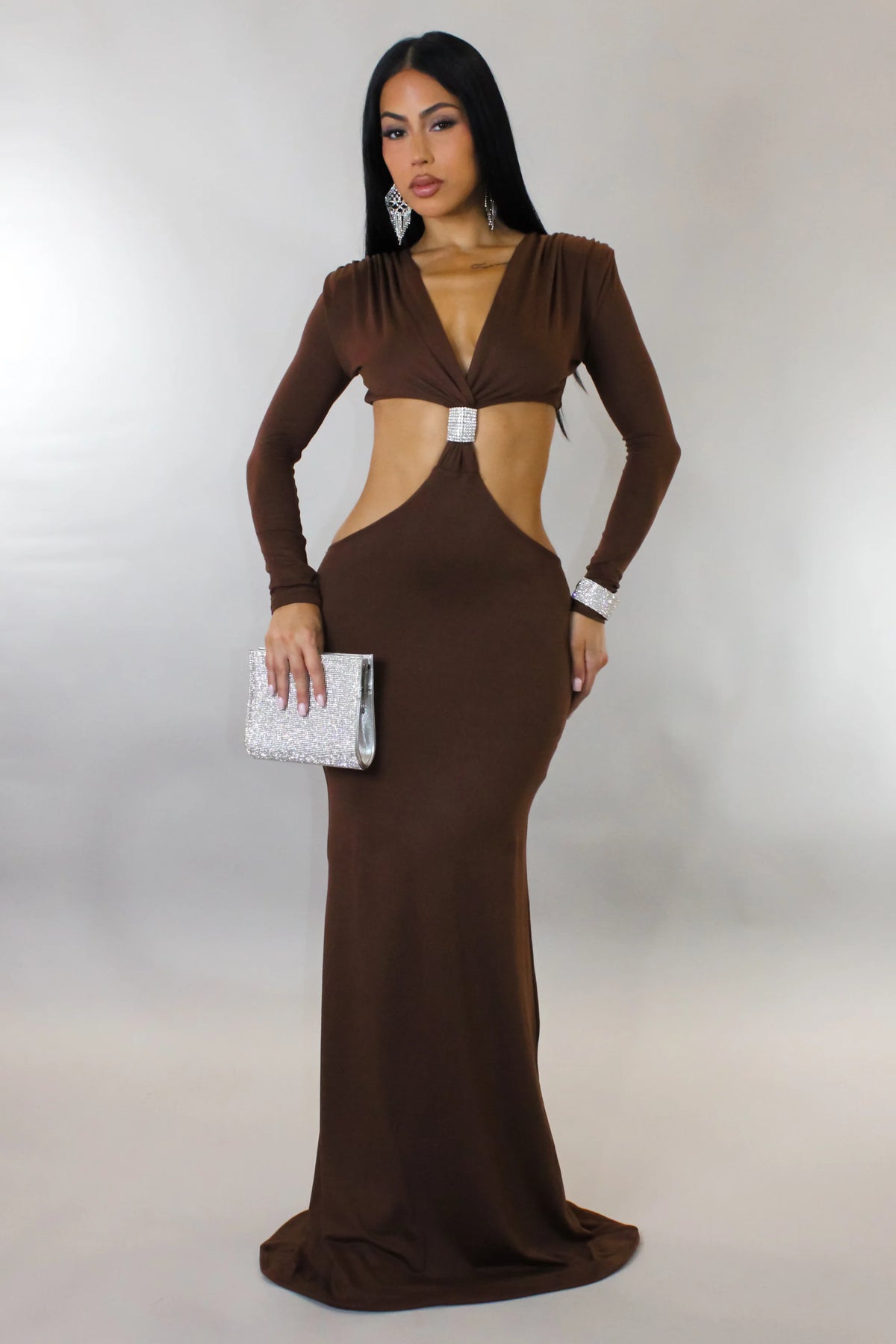 Robe longue Think About Me - Noire