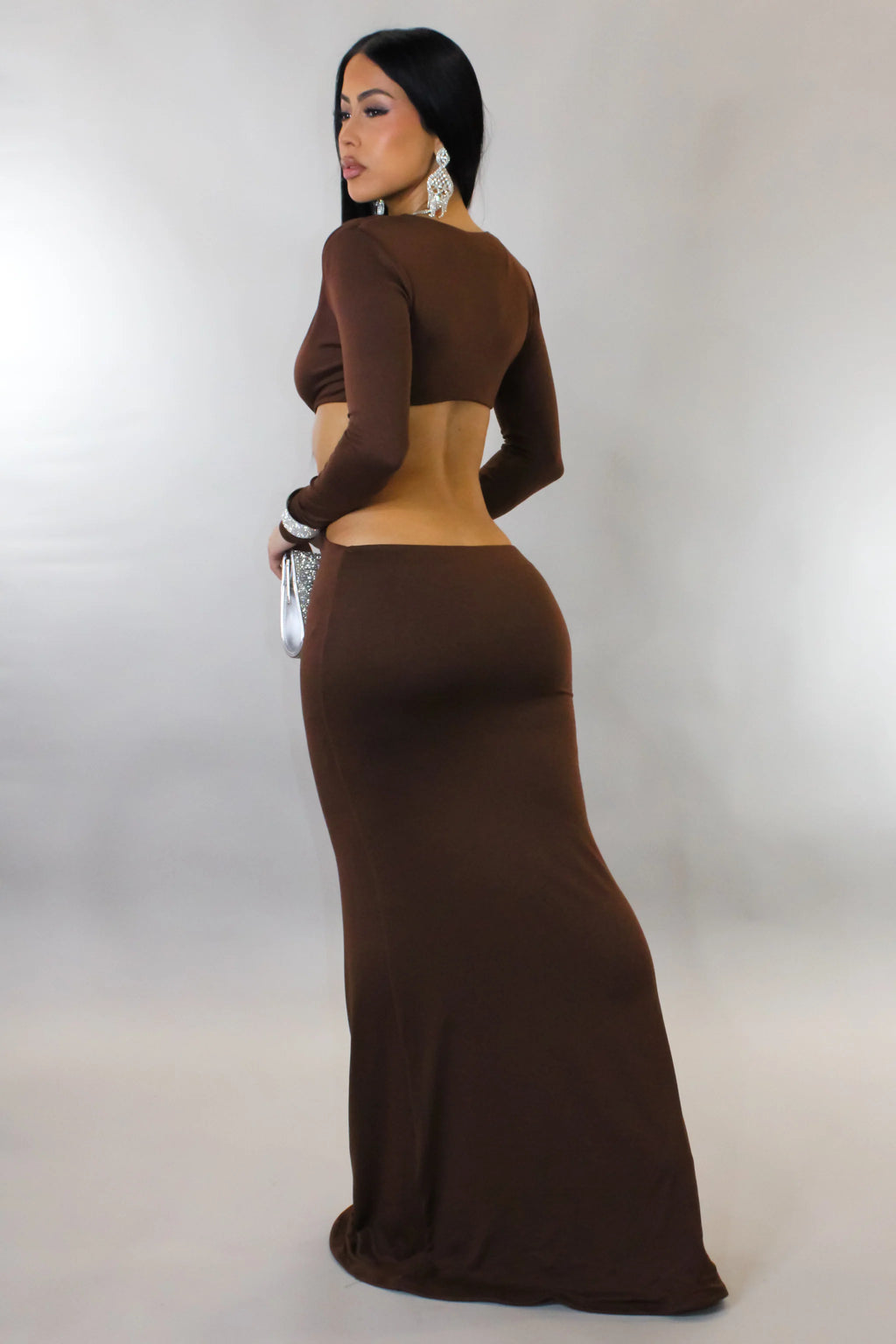 Robe longue Think About Me - Noire