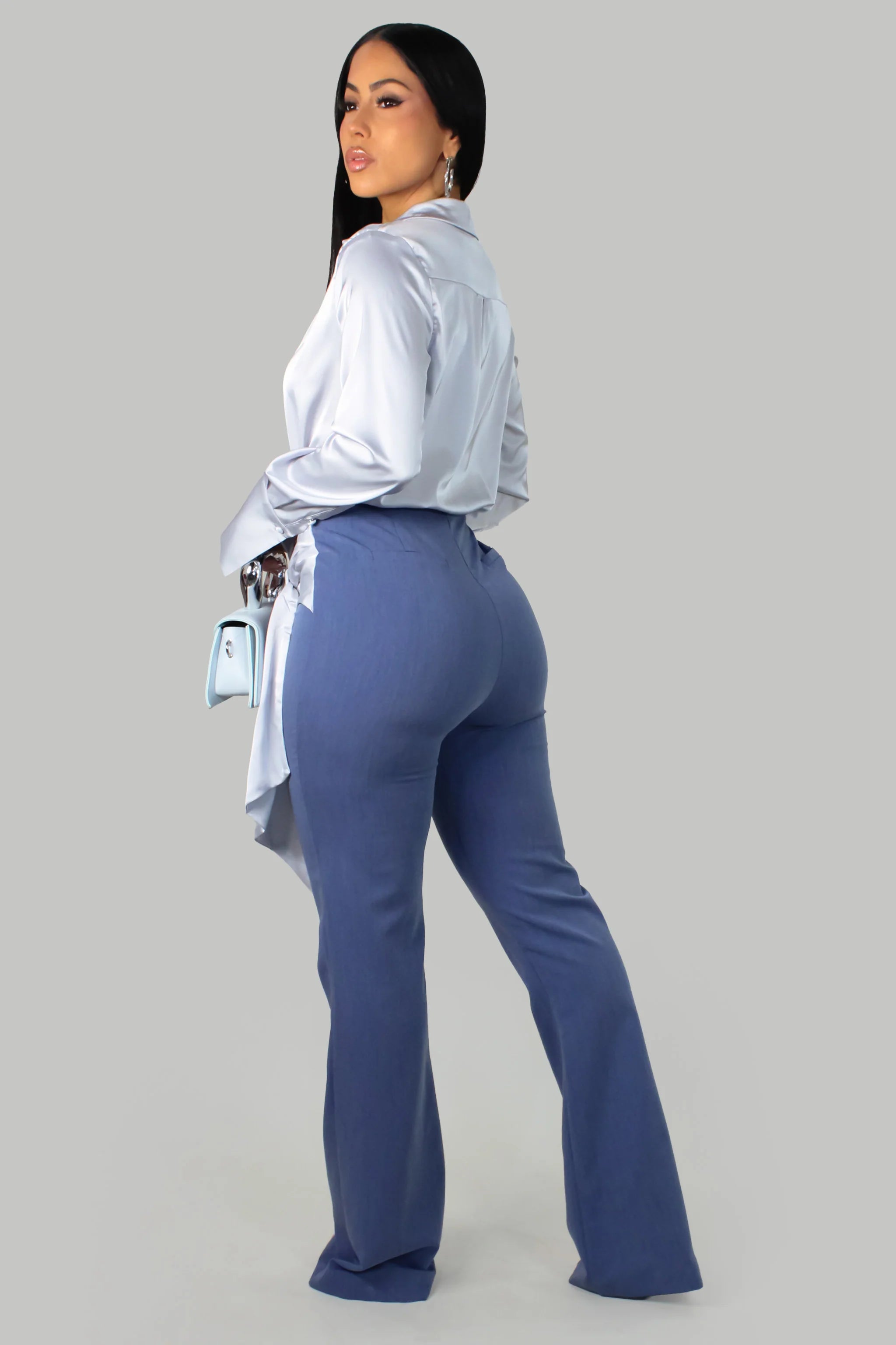 Ensemble pantalon Afternoon Parade - Bleu