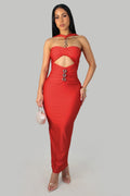 Robe Just Staying - Rouge