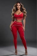 Ensemble brassière de sport active et leggings