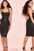 Robe d'été de haute qualité, bandage uni, vêtements pour femmes, robe moulante, club, fête, robe de célébrité
