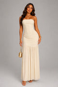 Robe Aveline en crème,