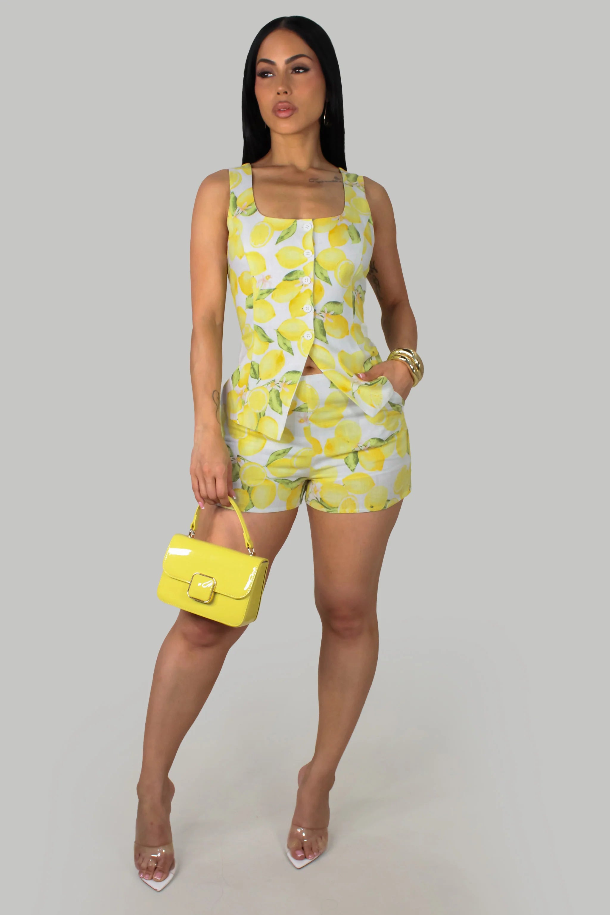 Ensemble court Sunshine Citrus -