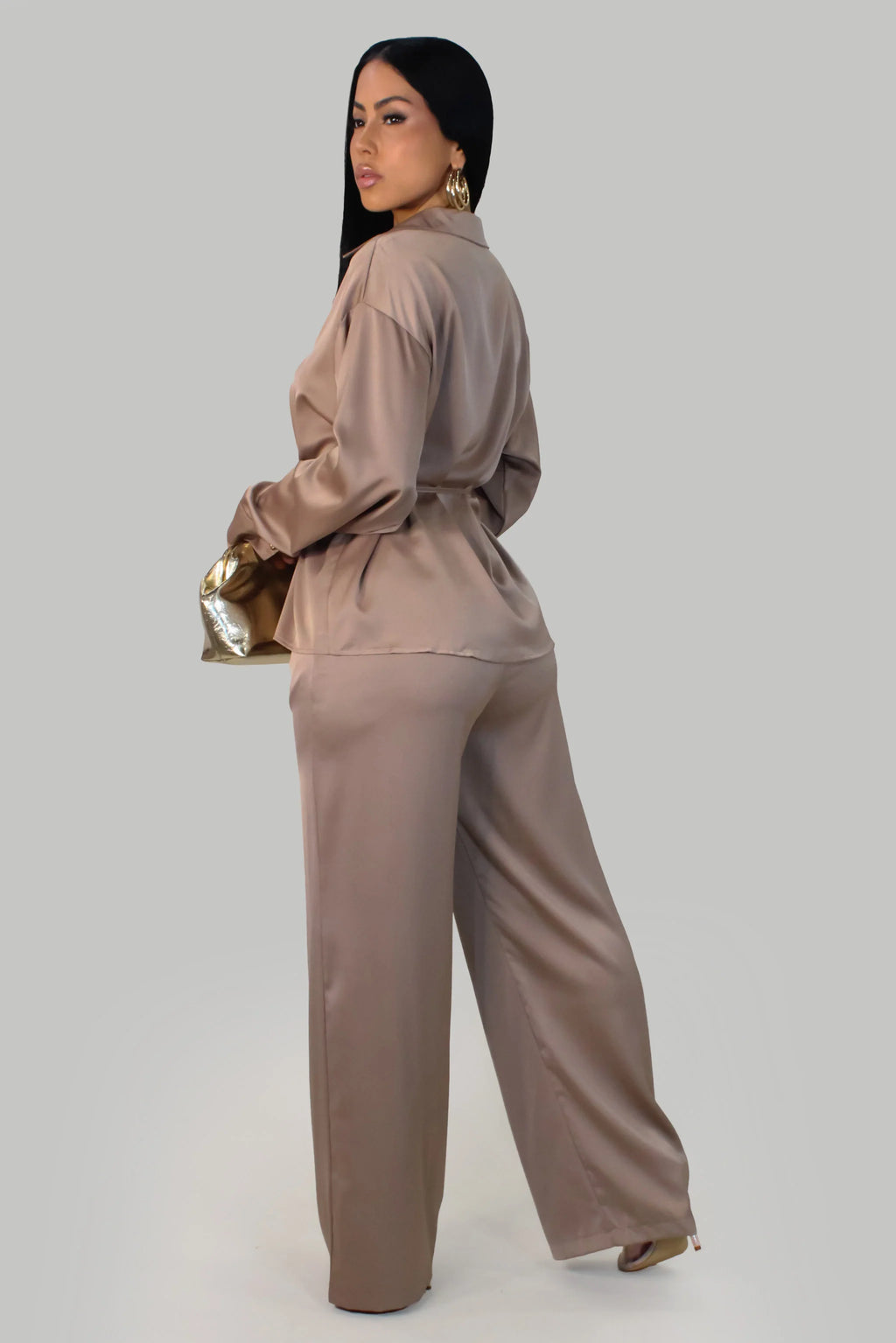 Ensemble pantalon Monaco - Taupe