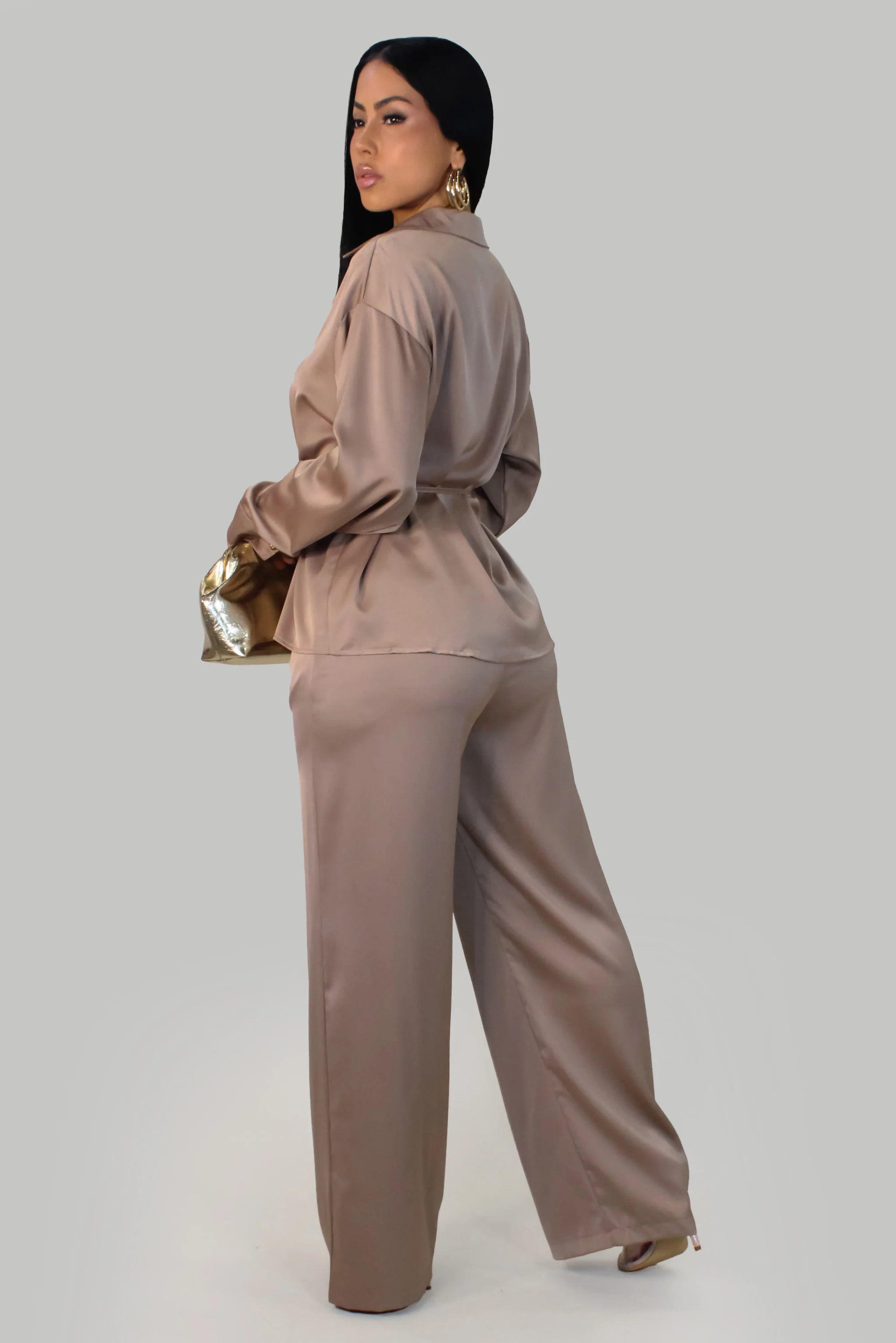Ensemble pantalon Monaco - Taupe