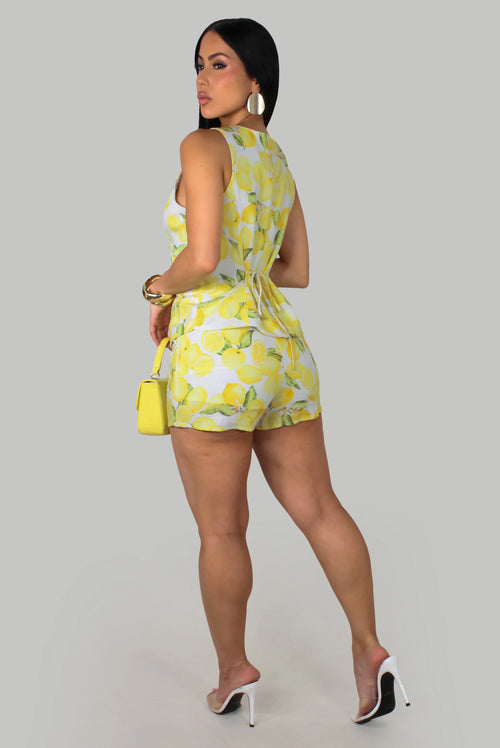 Ensemble court Sunshine Citrus -