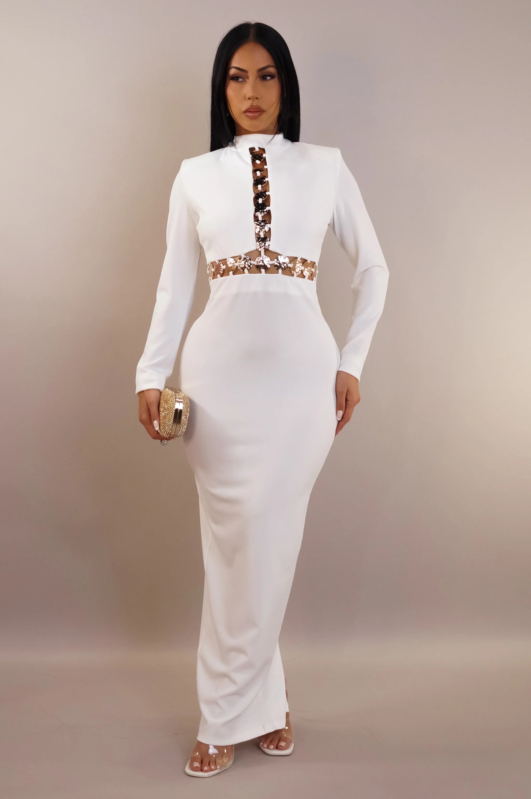 Robe maxi Best In Town - Blanche