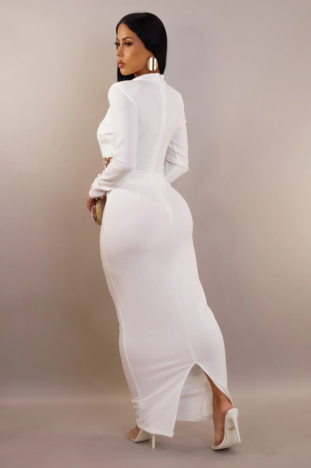 Robe maxi Best In Town - Blanche