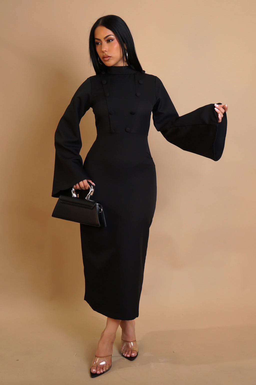 Robe longue Endless Heatwave - Noire