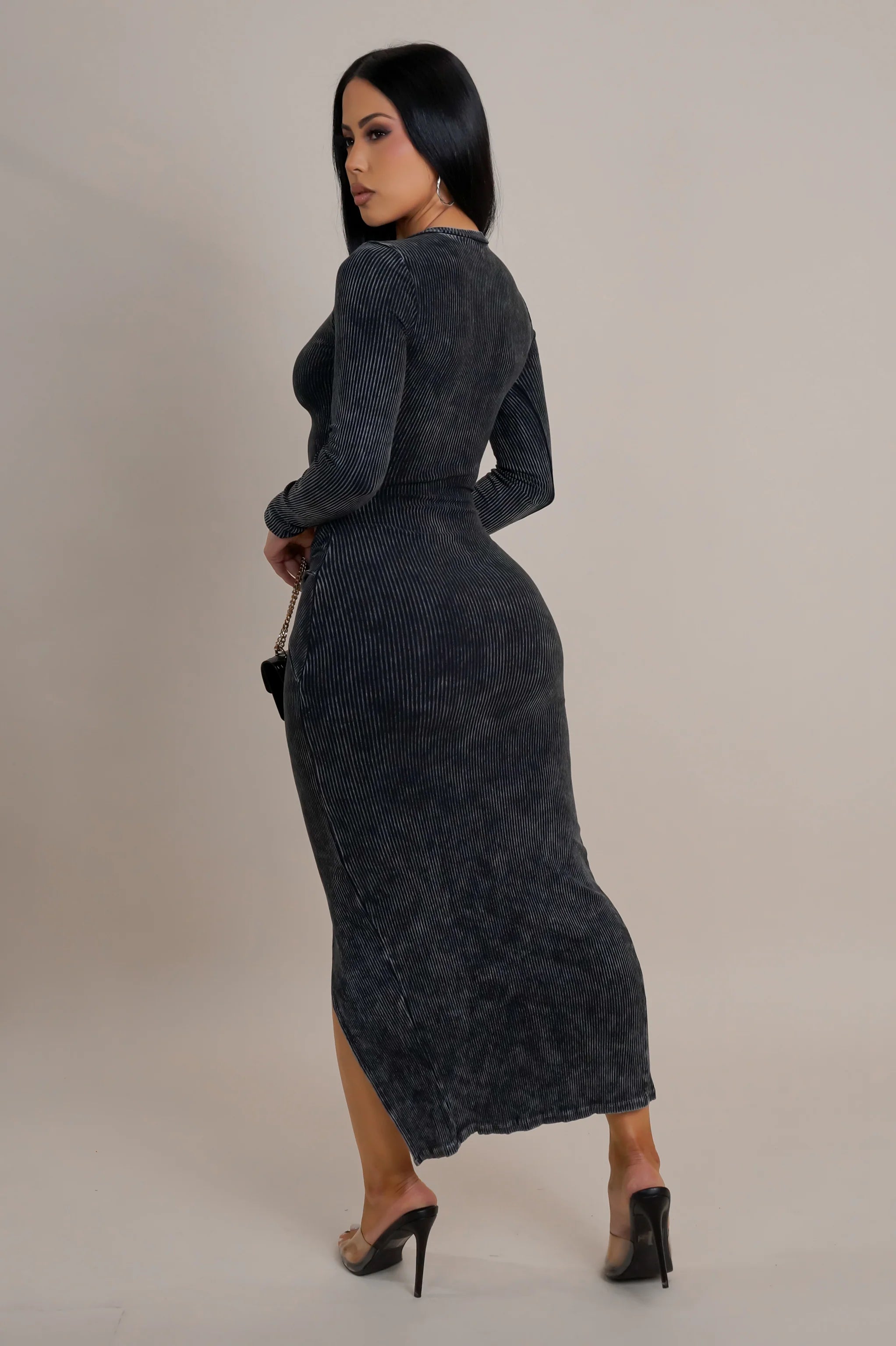Robe midi Call Out My Name - Rouge